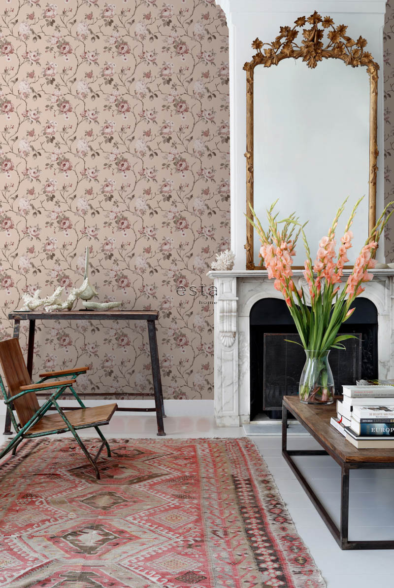 VINTAGE FLOWERS 158-139476 | 輸入壁紙(クロス)のテシード