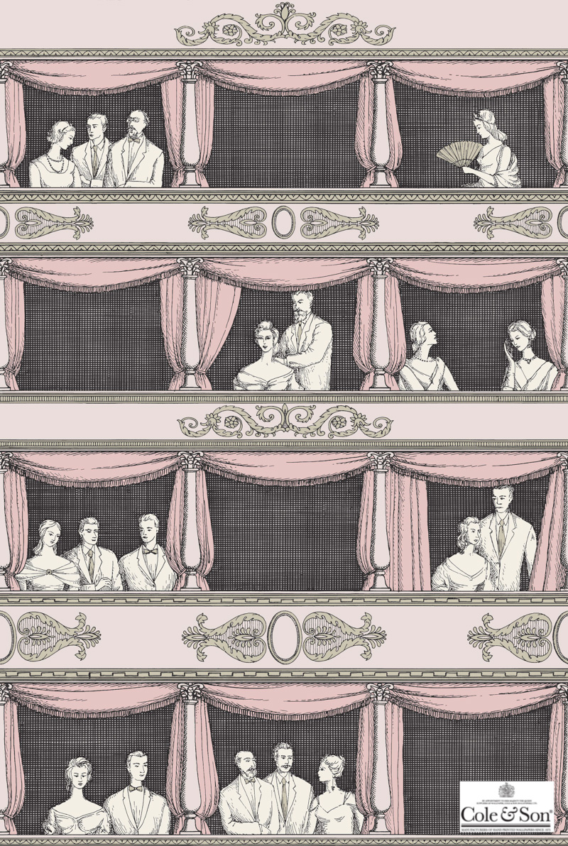 FORNASETTI SENZA TEMPO 114/4008 | 輸入壁紙(クロス)のテシード