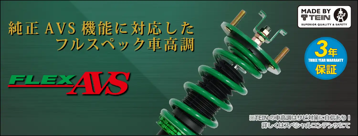 TEIN.co.jp: FLEX AVS - 製品紹介