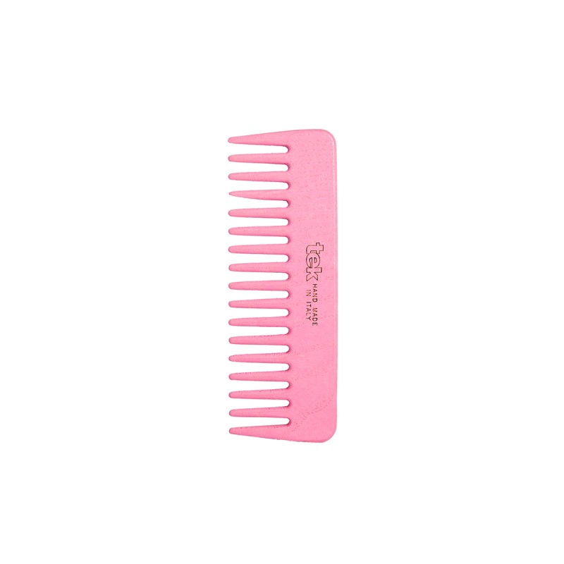 Tek - Pettine Piccolo a Denti Radi Rosa