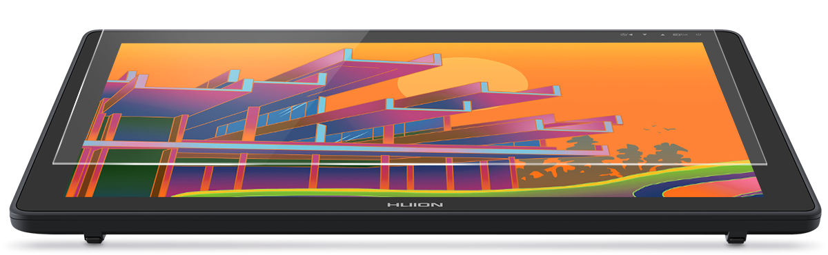 Huion Kamvas 22 Plus IPS Panel Full HD LCD Grafik Tablet 8192