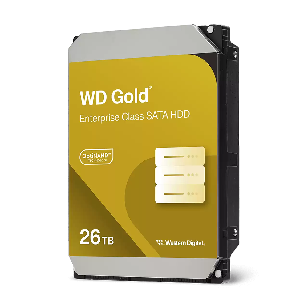 データセンター向けHDDのWD Gold™ シリーズから最大容量となる26TBの新