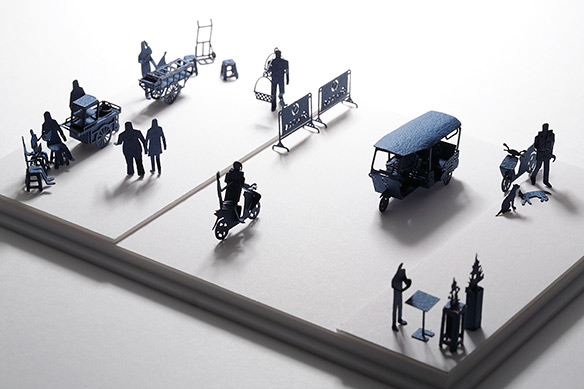 1/100建築模型用添景セット No.34 バンコク編 - 製品リスト／ネット