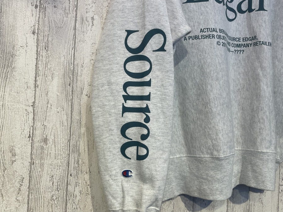 Actual Source アクチュアルソース リバースウィーブスウェット L