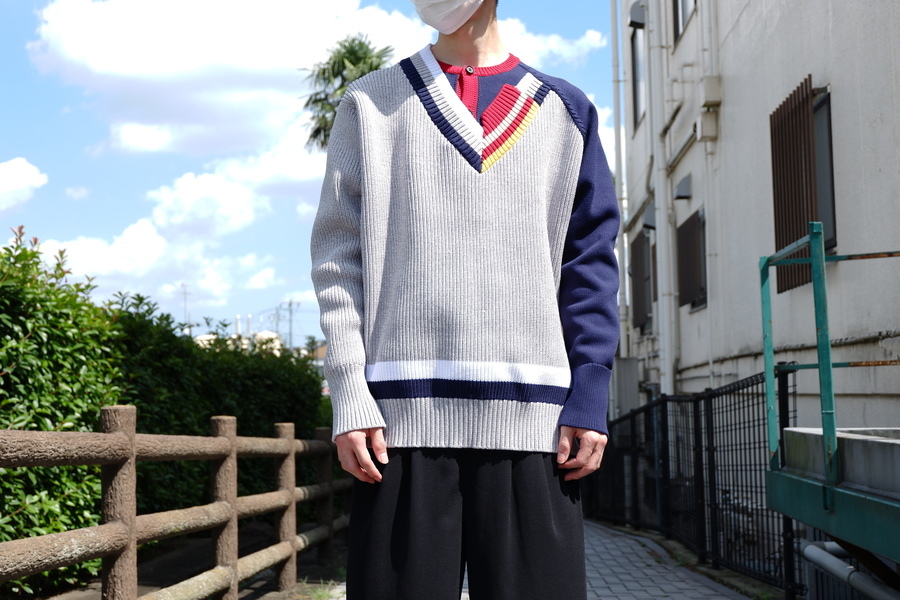 KOLOR／カラー】より20SS ESTER YARN KNIT DOCKING KNITが買取入荷