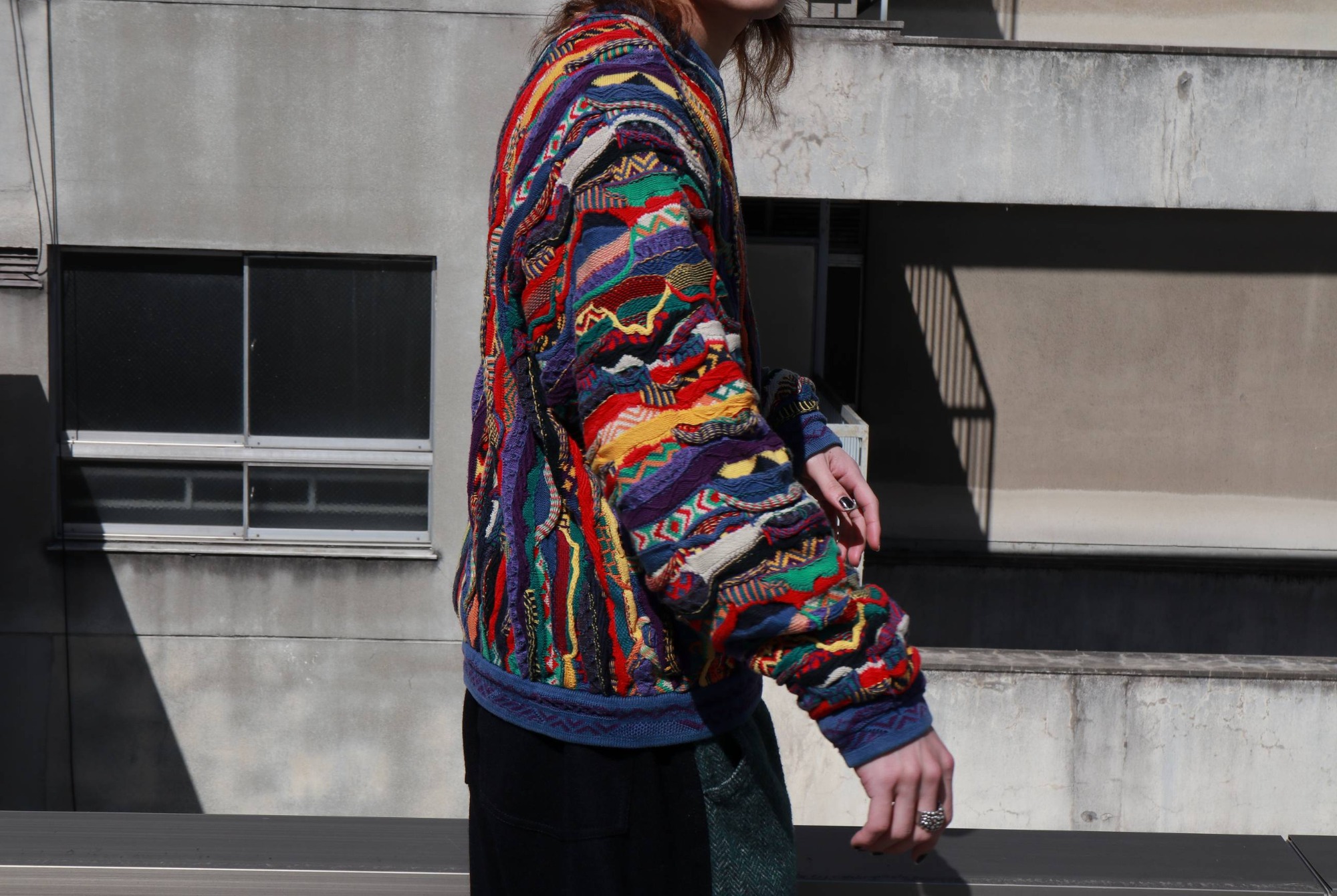 COOGI / クージー】マルチカラー3Dニット買取入荷[2023.03.09発行