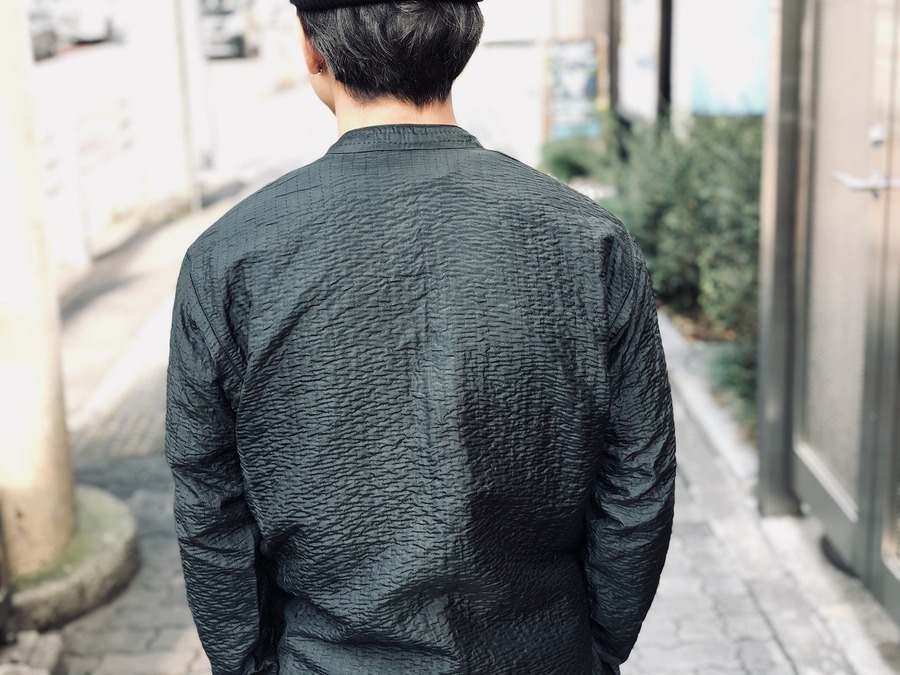 ISSEY MIYAKE/イッセイミヤケよりASHA BY MDSシルクチャイナシャツのご