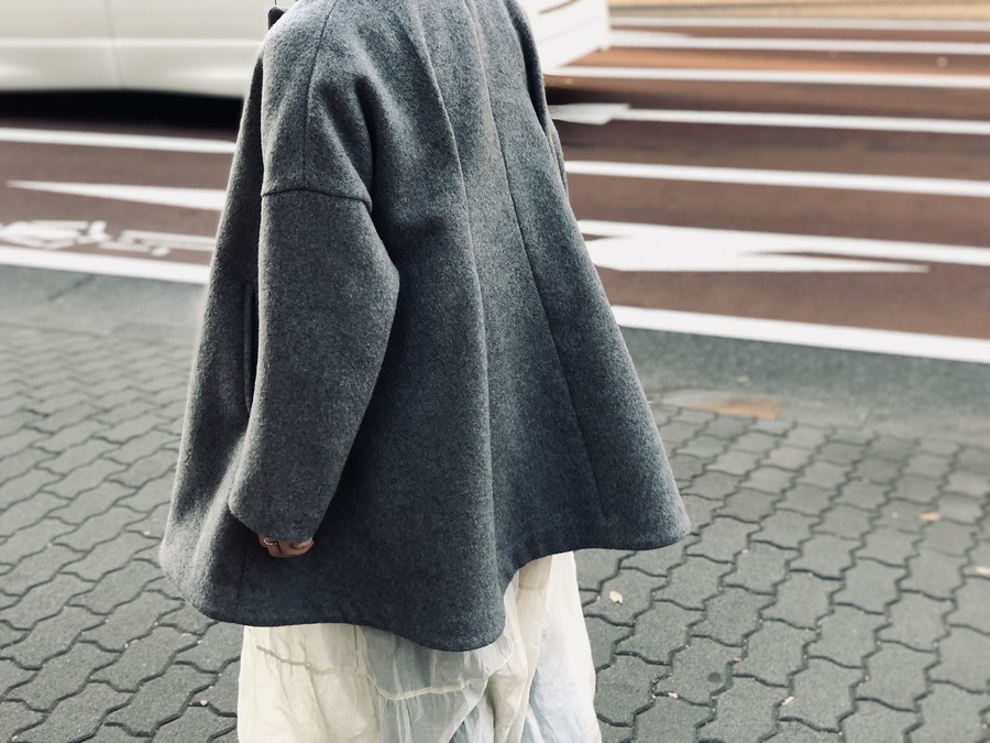 買取強化ブランド ENFOLD/エンフォルド ショートビーバーAラインコート