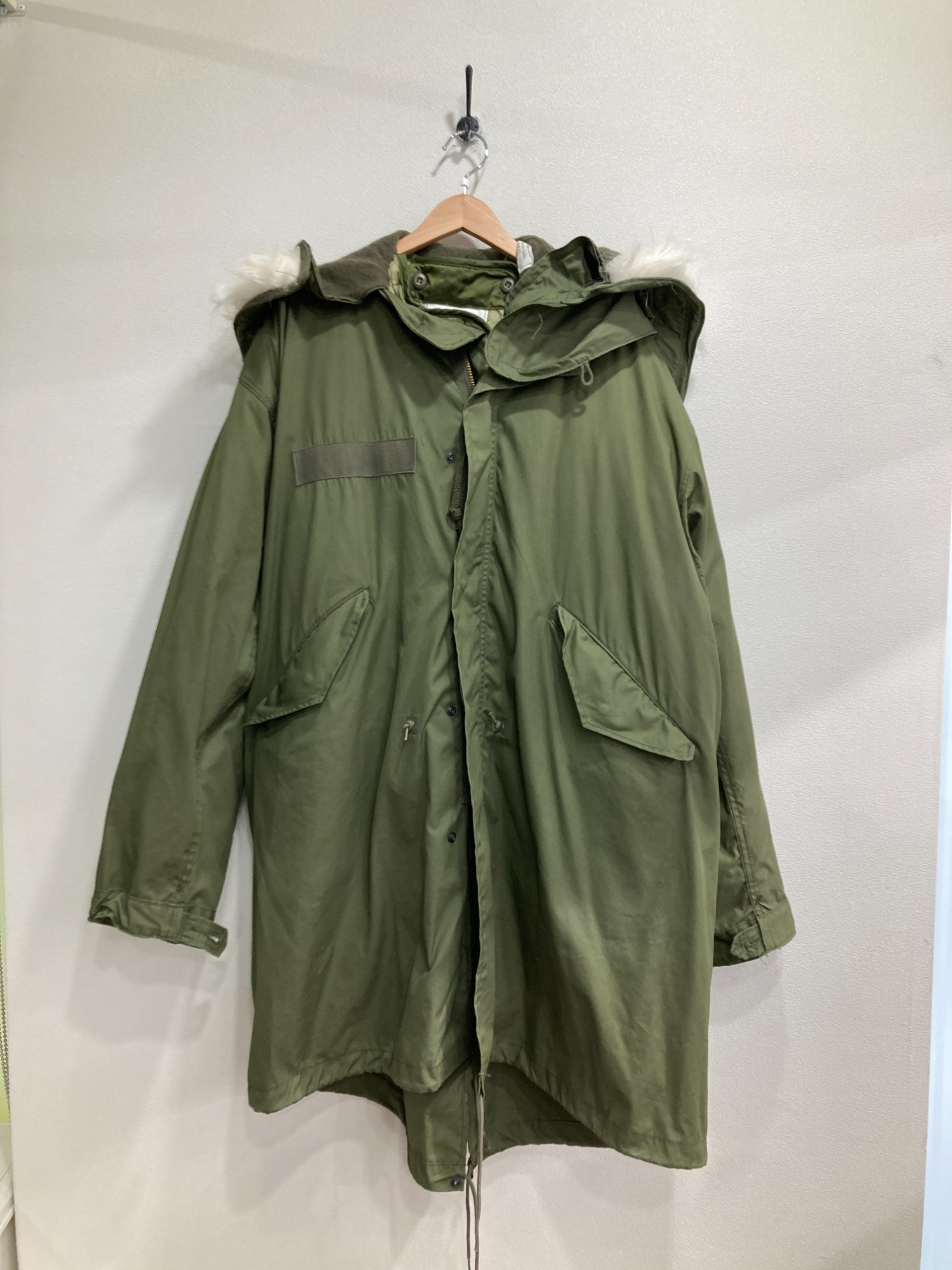 US ARMY（ユーエスアーミー）】M-65 フィッシュテールパーカー フル