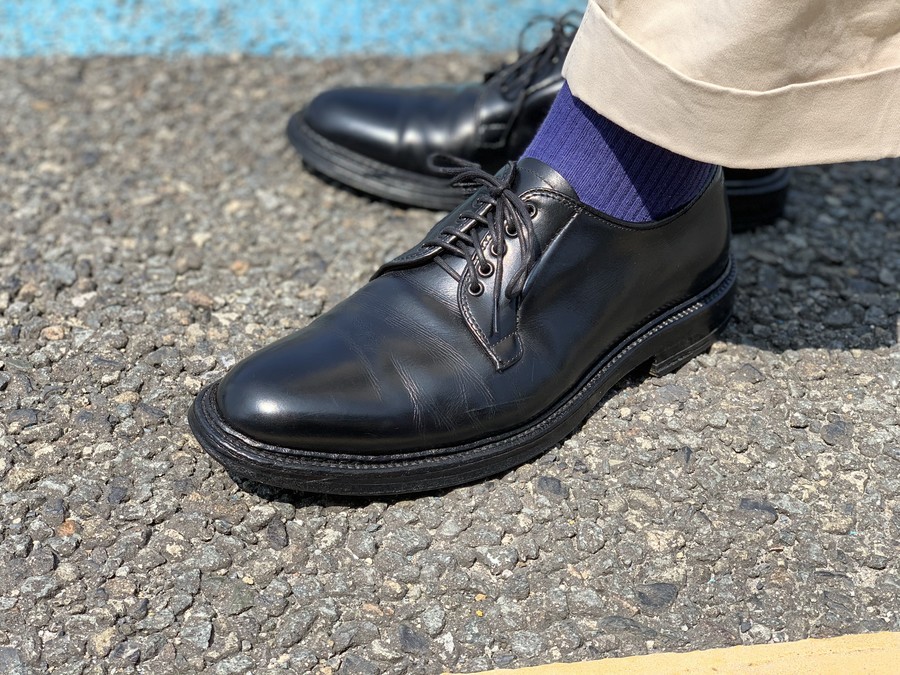 ALDEN/オールデン】BEAMS PLUS別注のプレーントゥ「Plain Toe Blucher