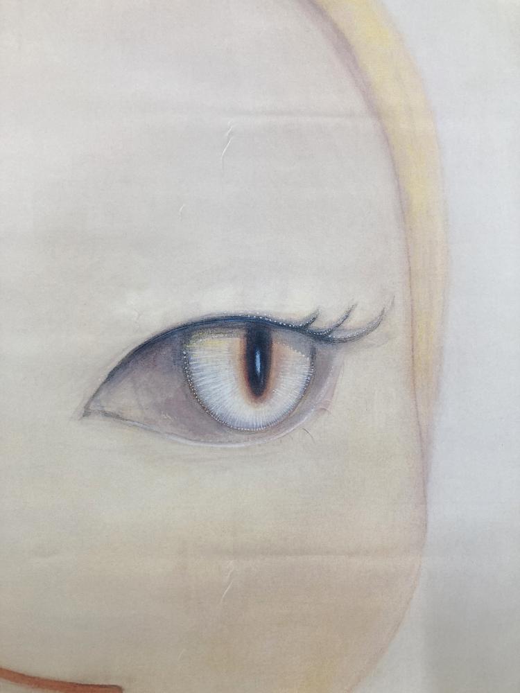 ジャイアンにリボンをとられたドラミちゃんDORAMICHAN's ribbon was