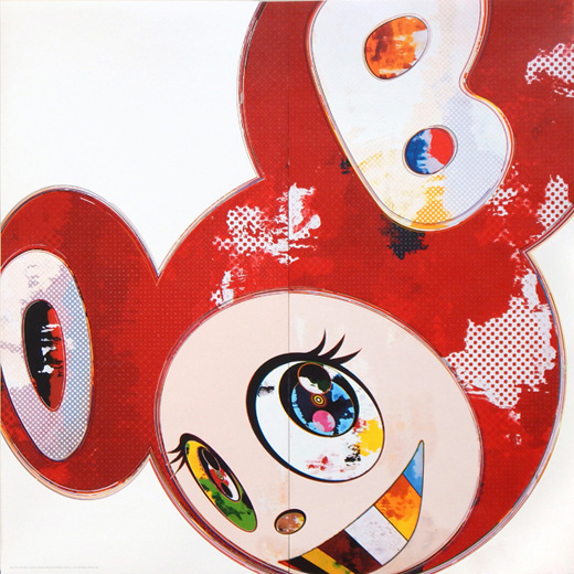 And Then x 6 赤And Then x 6 Red|村上隆Takashi Murakami