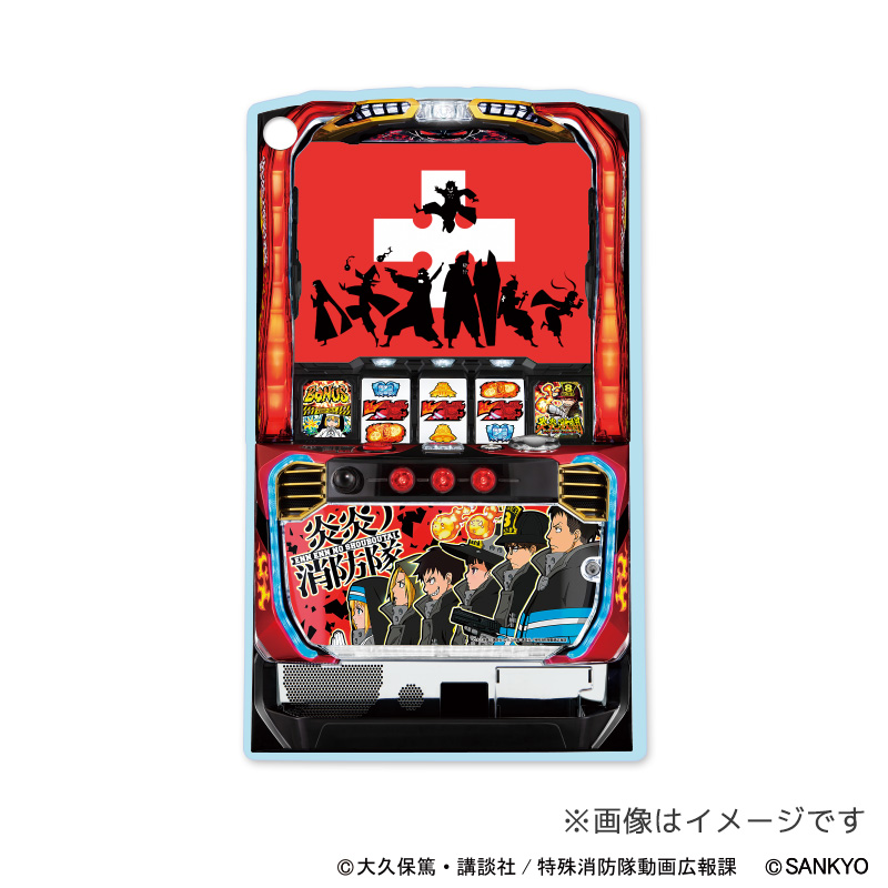 1/11スケール筐体アクリルキーホルダー | ぱちキャラ オンライン by大