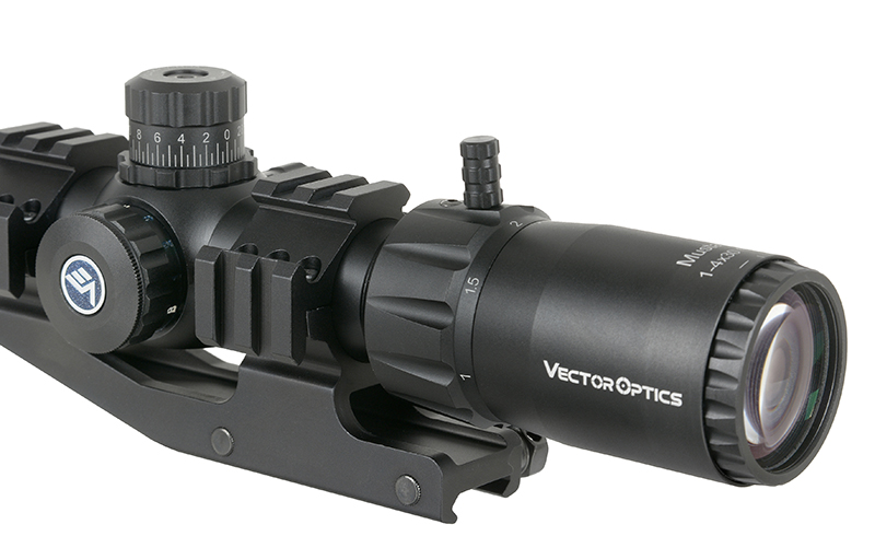 Mustang Gen2 1-4x30 SFP Riflescope - Black [Vector Optics] | Taiwangun
