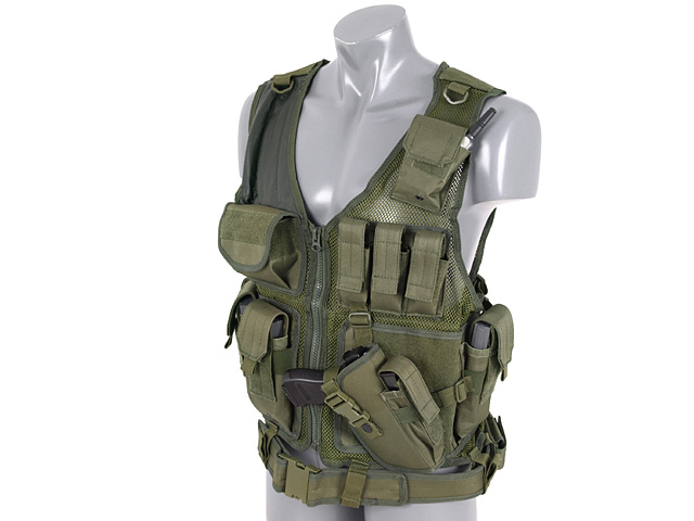 Tactical Vest - Olive [8FIELDS] | Taiwangun