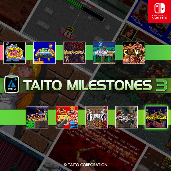 Nintendo Switch用ソフト『タイトーマイルストーン3』に初移植となる