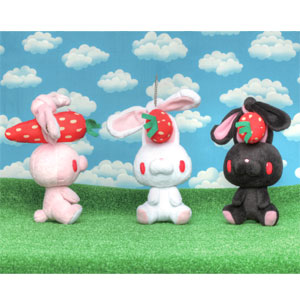 チャックスGP 汎用うさぎキャロットベリーマスコット(ホールド