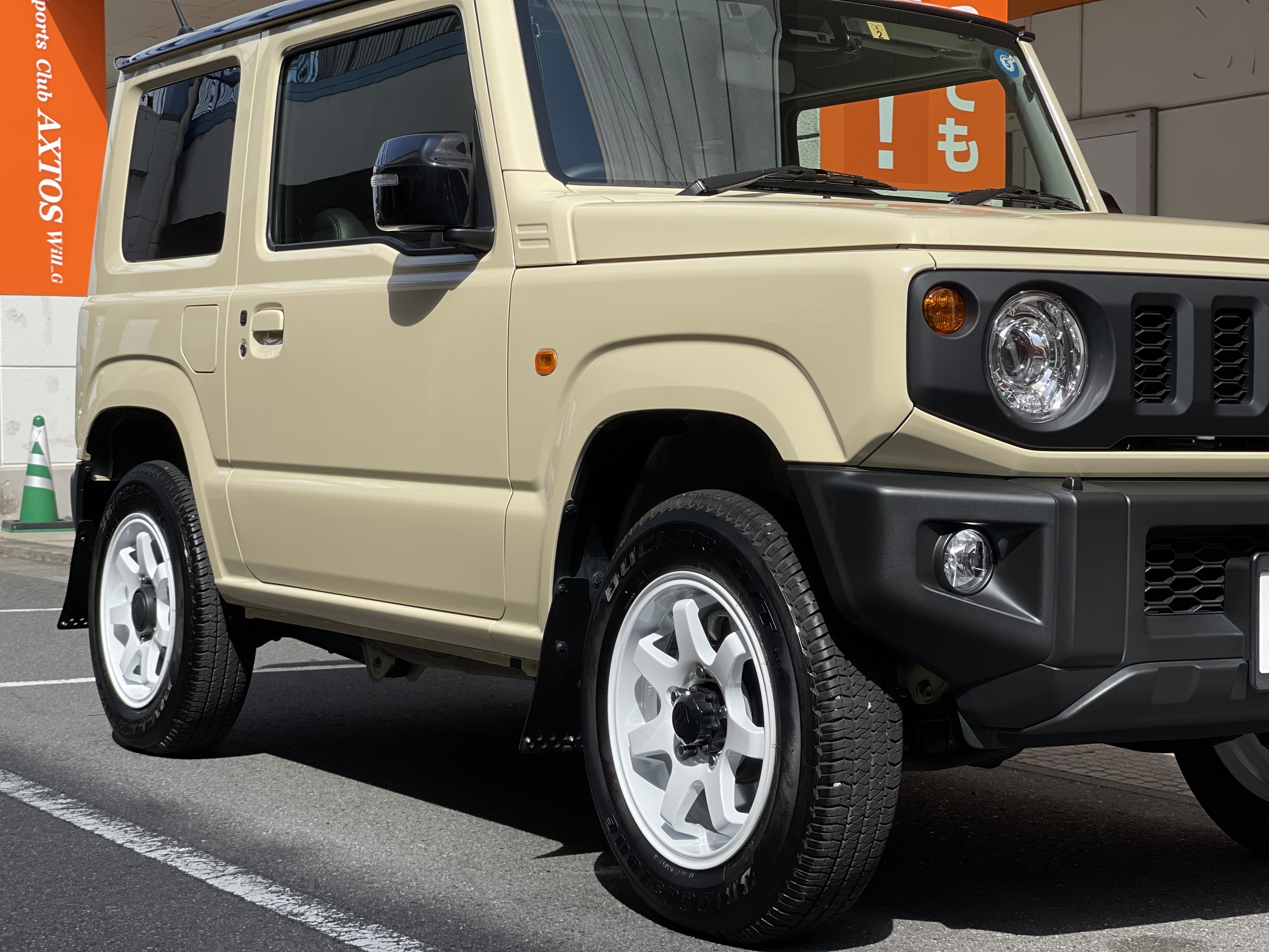 ジムニーJB64にNEWホイール取り付け！ オリジンラボ MUDSR7｜タイヤ