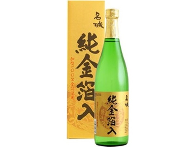 名城 純金箔カートン入 720ml (4969333548732) の仕入れ・箱買いなら