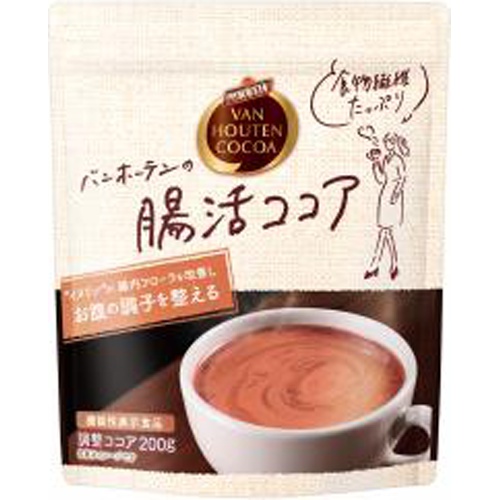 片岡 バンホーテンの腸活ココア 200g (4901305406756) の仕入れ・箱