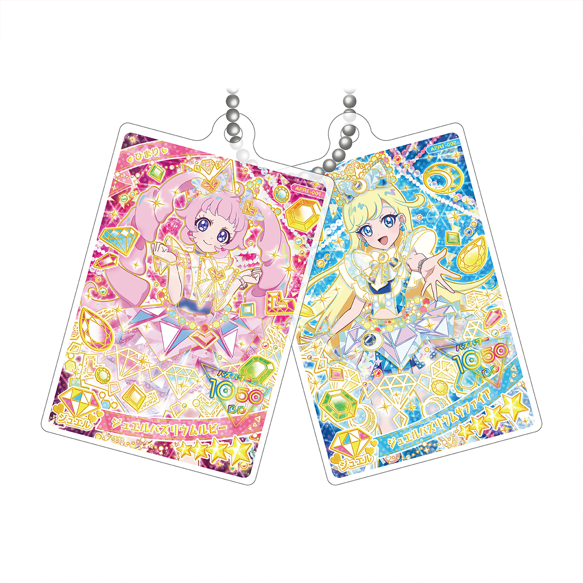 ひみつのアイプリ アクリルカードキーホルダー バズリウムコレクション