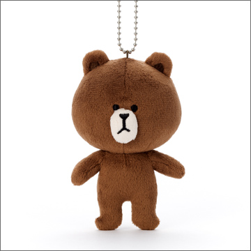 LINE ブラウン ボールチェーン付｜商品情報｜タカラトミーアーツ