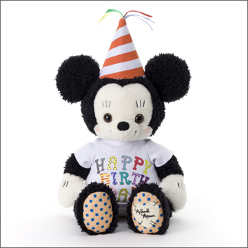ミニー クチュール ハッピーバースデイ ぬいぐるみ Mサイズ｜商品情報