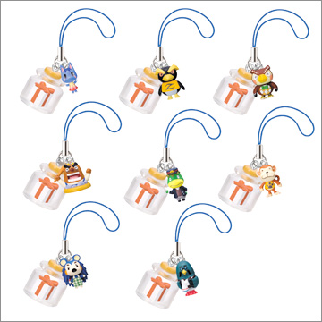 劇場版 どうぶつの森キャラクターボトルストラップ｜商品情報｜タカラ