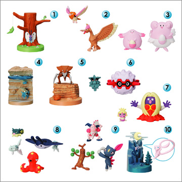 ぜんこく版 立体ポケモン図鑑 第2集｜商品情報｜タカラトミーアーツ