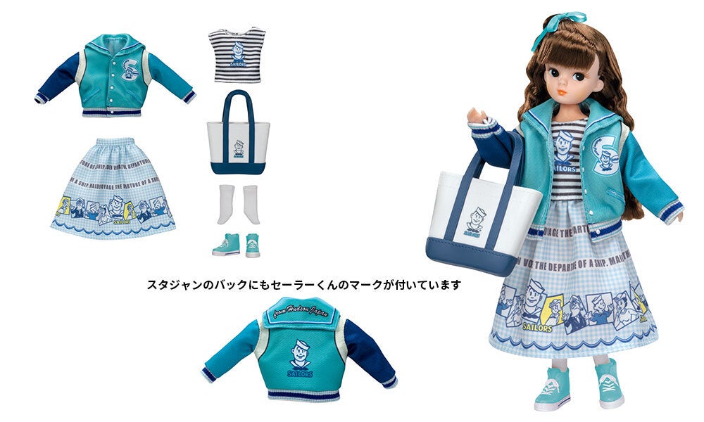 リカちゃん「レトロリカ セーラーズ」2種 2025年8月30日（土）発売