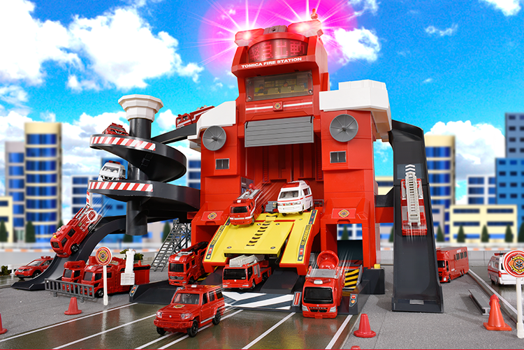 消防地区｜トミカワールド｜トミカ｜タカラトミー