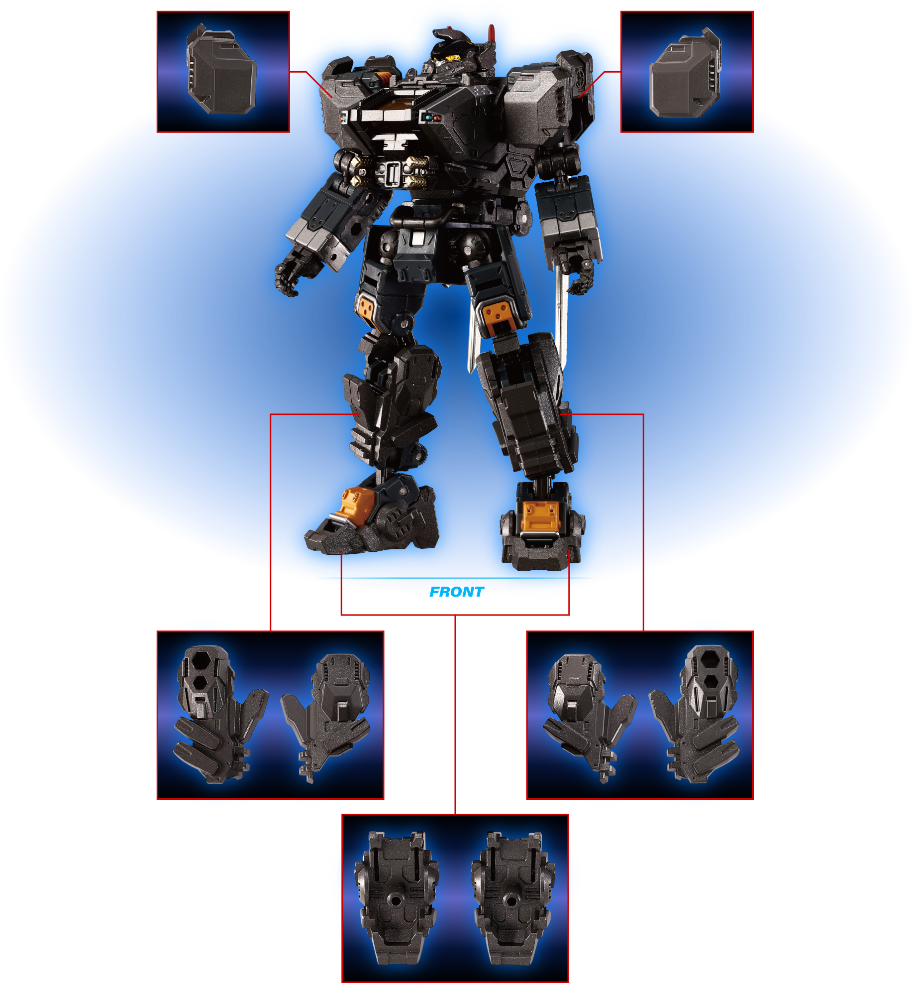 EXコア＆アーマメントセット3｜プロダクトディティール｜タクティカル
