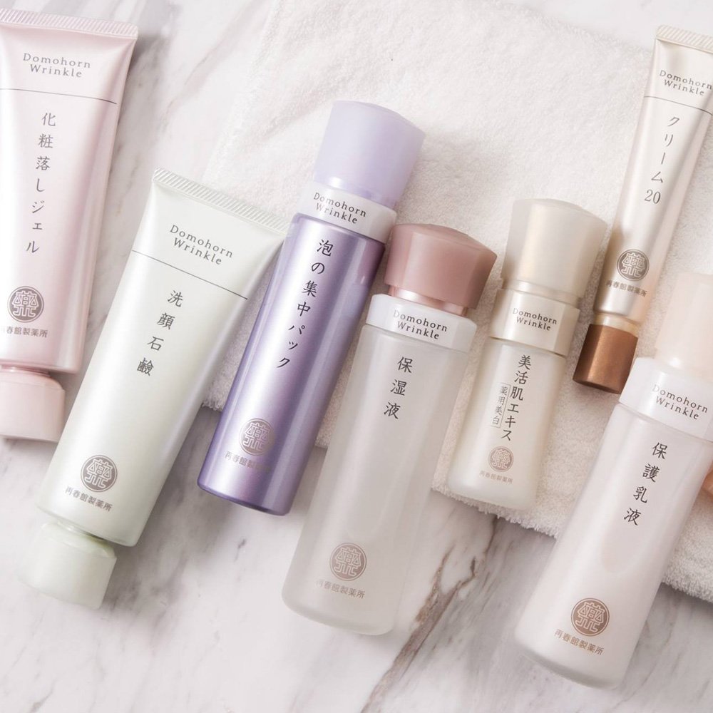 DOMOHORN WRINKLE 4 Piece in Stylish Set Gift Box – Made in Japan