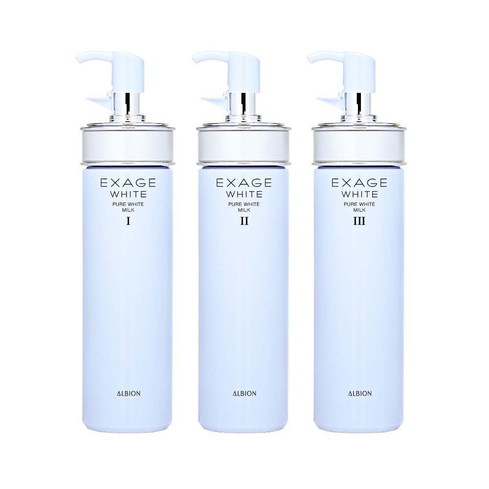 ALBION Exage Pure White Milk III 200ml – Made in Japan – TAKASKI.COM