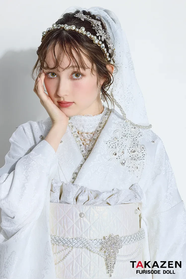 ニュースタイルデビュー“ブラックレーベル” 白/ホワイト ジャガード