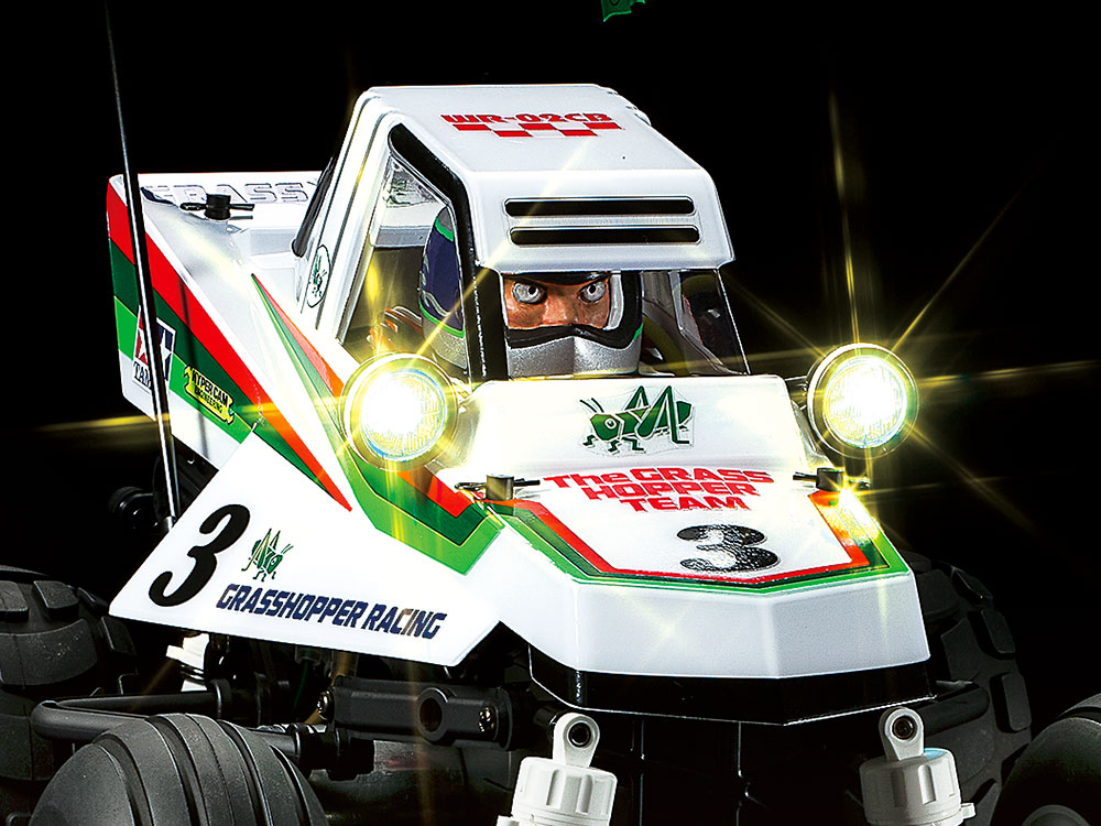 タミヤ 電動RCカーシリーズ 1/10RC コミカル グラスホッパー（WR-02CB