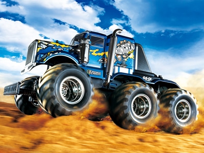 タミヤ 電動RCカーシリーズ 1/18RC コングヘッド6×6（G6-01シャーシ