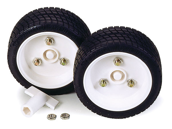 タミヤ 楽しい工作シリーズ スポーツタイヤセット （56mm径） | タミヤ