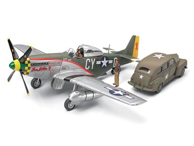 希少 1/48 アメリカ傑作機 P-51Dマスタング簡単組立接着剤塗装不要 6機