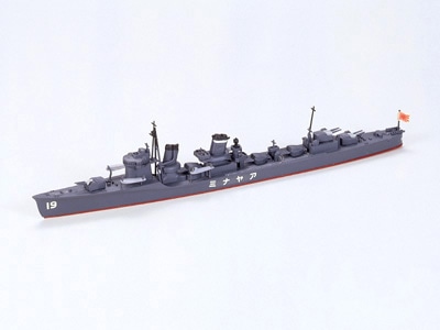ソロモンの狼 駆逐艦 綾波 1/700 スケール タミヤ 1/700 ウォーター