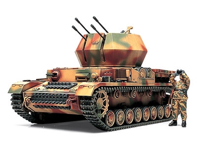 タミヤ 1/48 ミリタリーミニチュアシリーズ ドイツIV号対空戦車ヴィル