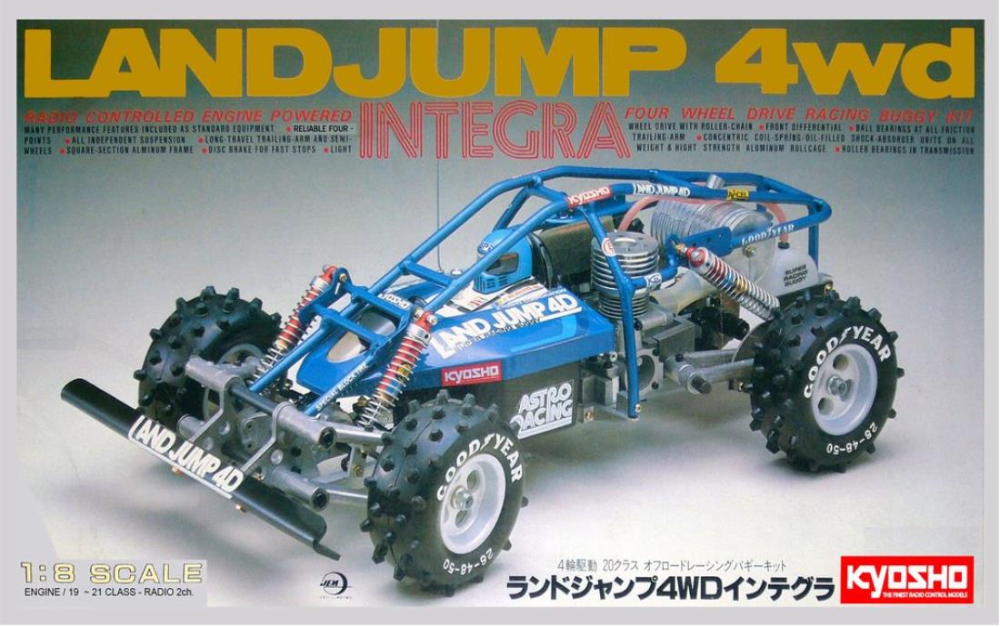 99998: Kyosho from INTEGRA FAN showroom, Landjump Integra Kit No