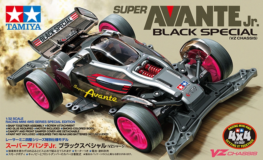 Tamiya 95648 Super Avante Jr. Black Special (VZ) / Tamiya USA