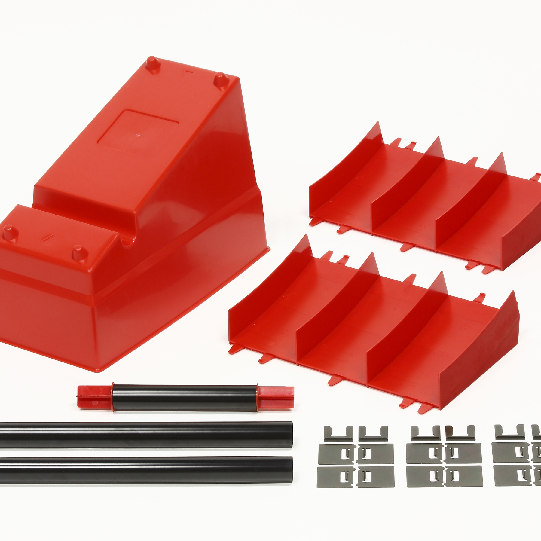 Mini 4Wd Bank Approach 20 Red / Tamiya USA