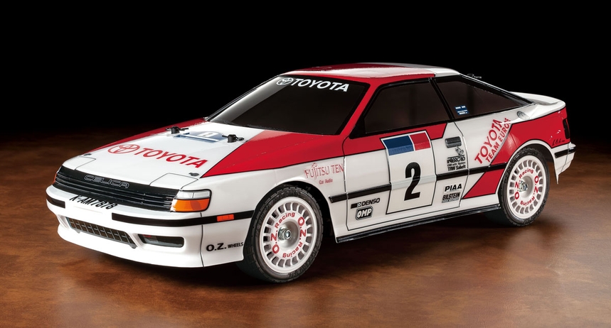 Tamiya 47491-A Toyota Celica GT-Four (ST165) w/Pre-Painted Body