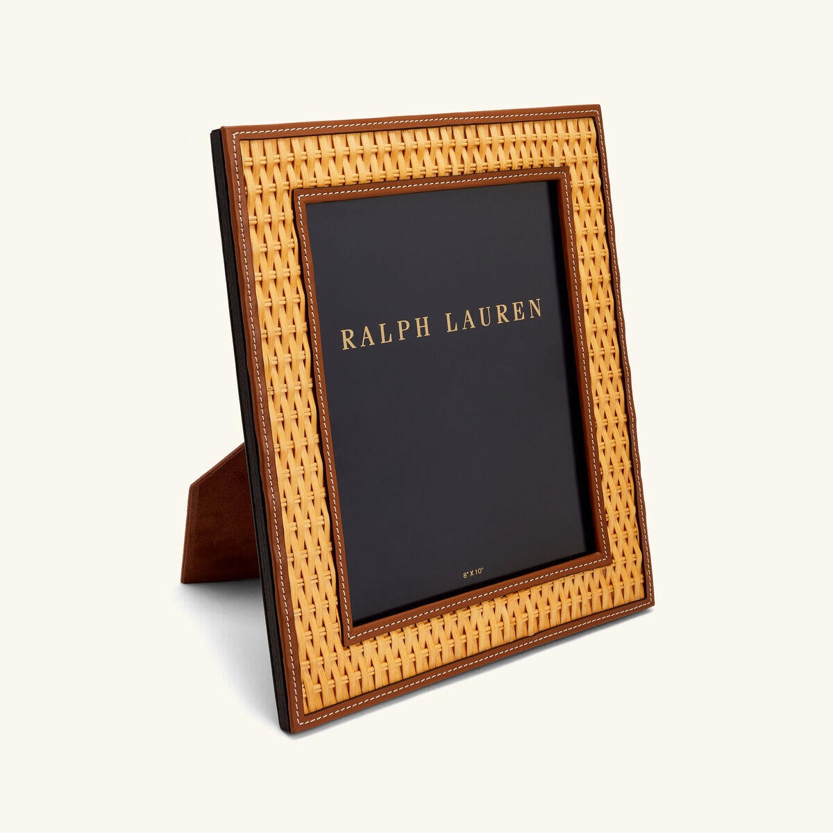 Ralph Lauren Home Bailey Picture Frame Brown 20x25cm | Tanagra UAE