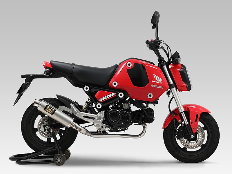 新型グロム適合 政府認証マフラー “R-77Sサイクロン”“GP-MAGNUM