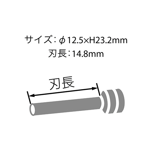 たのめーる】カール事務器 強力パンチ パイプロット刃 HD-410N用 K-410