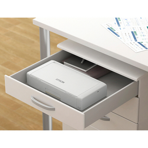 たのめーる】エプソン モバイルインクジェットプリンター A4 ホワイト