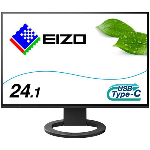 たのめーる】EIZO FlexScan 24.1型 カラー液晶モニター ブラック